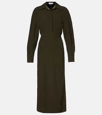Asymmetric midi dress | Victoria Beckham