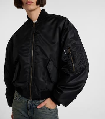 Standard technical satin bomber jacket | Balenciaga