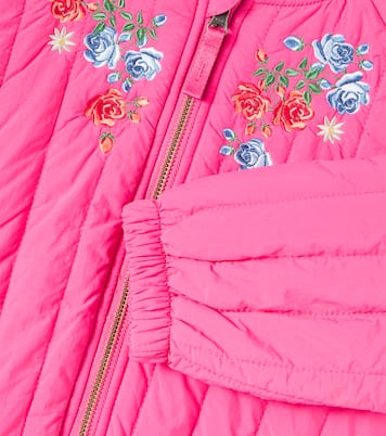Chaqueta bomber Juno floral bordada | Konges Sløjd