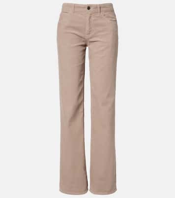 Carlyl cotton corduroy straight pants | The Row
