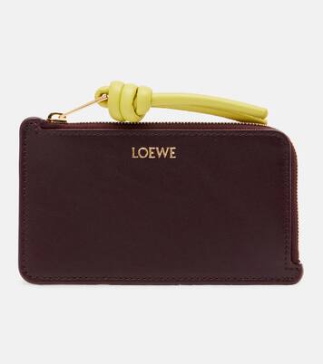 Knot leather card holder | Loewe