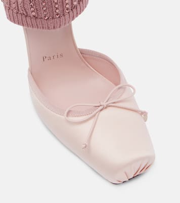 Pumps Cassia aus Satin mit Kristallen | Christian Louboutin