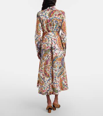 Wickelkleid aus Baumwolle | Etro