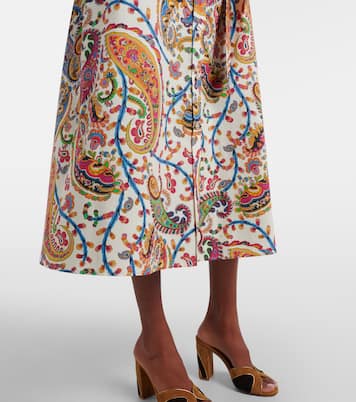 Wickelkleid aus Baumwolle | Etro