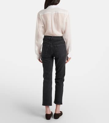 Ruler cropped straight jeans | Frame