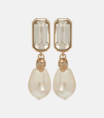 Boucles d’oreilles Skull à ornements | McQueen