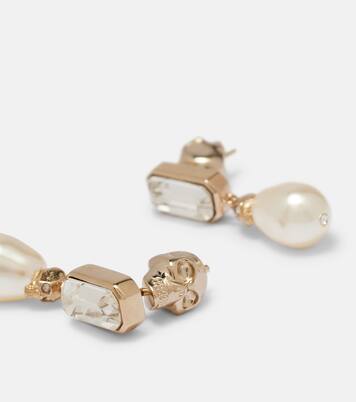 Boucles d’oreilles Skull à ornements | McQueen