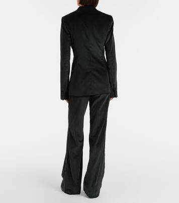 Vesta棉质灯芯绒微喇裤装 | Gabriela Hearst