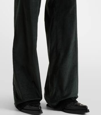 Vesta棉质灯芯绒微喇裤装 | Gabriela Hearst