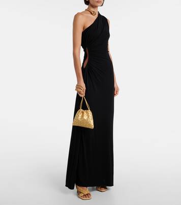 Riva braided raffia mules | Bottega Veneta