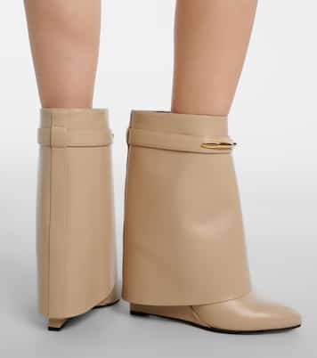 Shark leather mid-calf boots | Givenchy