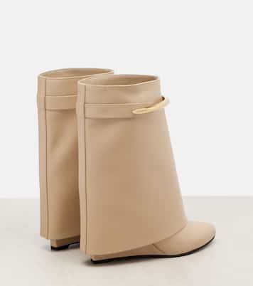 Shark leather mid-calf boots | Givenchy