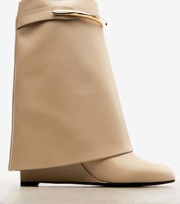 Shark leather mid-calf boots | Givenchy