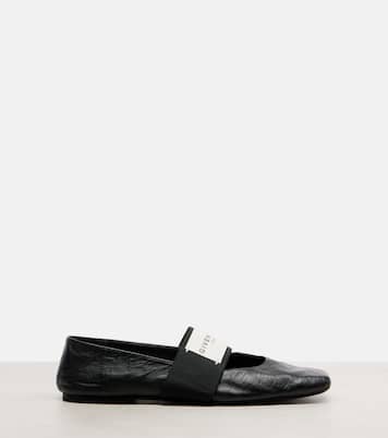 Ballerines Sliced Square en cuir | Givenchy