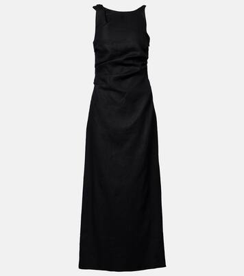 Cera linen midi dress | Faithfull