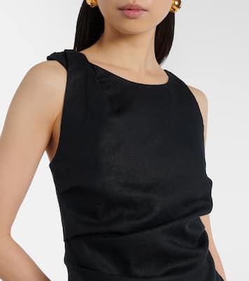 Cera linen midi dress | Faithfull