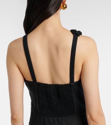 Cera linen midi dress | Faithfull