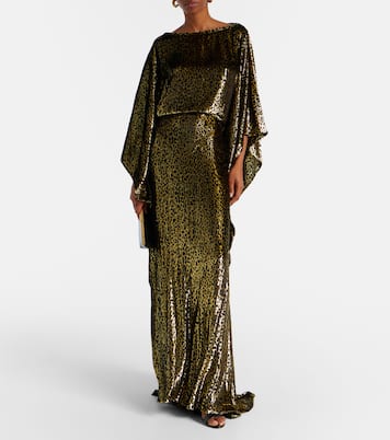 Leopard-print kaftan  | Roberto Cavalli
