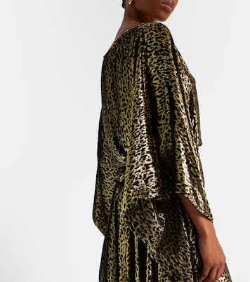 Leopard-print kaftan  | Roberto Cavalli