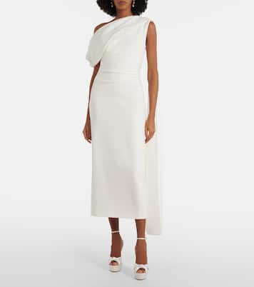 Sandales de mariée Cupid 130 en satin de soie | Aquazzura