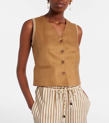 Weste Calibri aus Leinen | Max Mara
