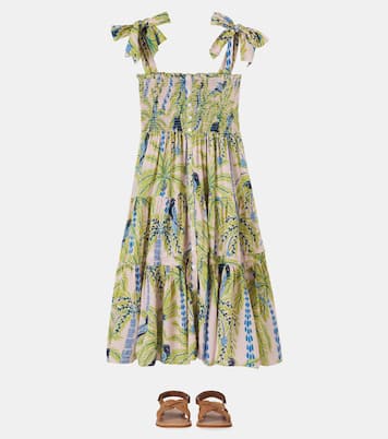 Bedrucktes Kleid Triny | Poupette St Barth Kids