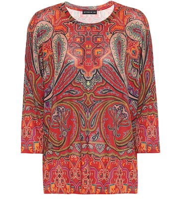 Bedrucktes Top aus Jersey | Etro