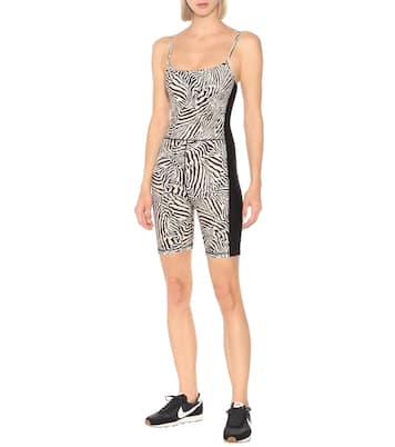 Spin zebra-print bodysuit | The Upside