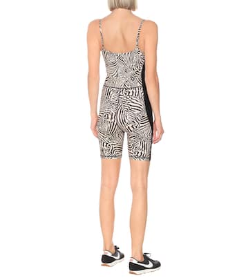Spin zebra-print bodysuit | The Upside