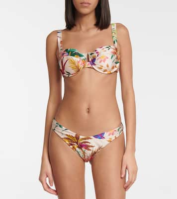 Tropicana balconette bikini top | Zimmermann