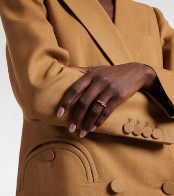 Bague Rivulet en or rose 18 ct et saphirs | Ileana Makri