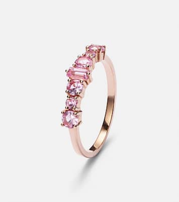 Bague Rivulet en or rose 18 ct et saphirs | Ileana Makri
