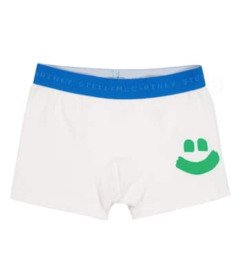 Set of 2 cotton jersey boxer briefs | Stella McCartney Kids