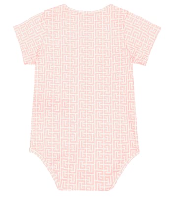 Baby set of 2 cotton bodysuits | Balmain Kids