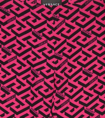 Bedruckte Hose Greca aus Cady | Versace Kids