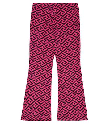 Bedruckte Hose Greca aus Cady | Versace Kids