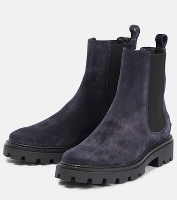 Bottines Chelsea en daim | Tod's