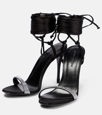Sandales en cuir à cristaux | Magda Butrym