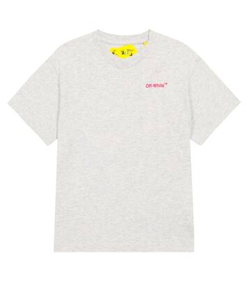 T-Shirt aus Baumwoll-Jersey | Off-White Kids
