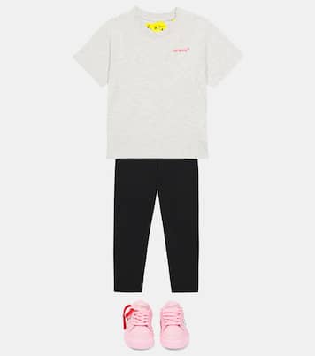 T-Shirt aus Baumwoll-Jersey | Off-White Kids