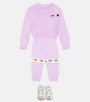 X Chiara Ferragni Bedruckte Jogginghose | Monnalisa