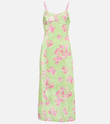 Midikleid Sima aus Seide | LoveShackFancy