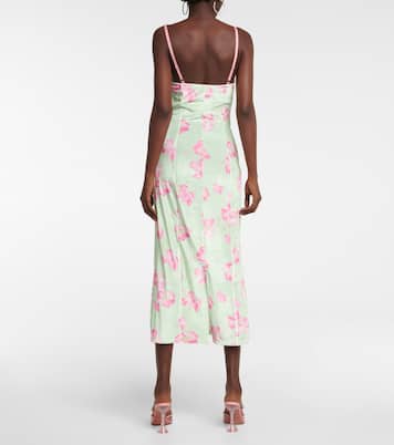 Midikleid Sima aus Seide | LoveShackFancy