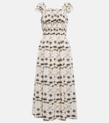 Silk-blend midi dress | Altuzarra