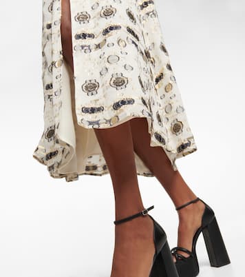 Silk-blend midi dress | Altuzarra