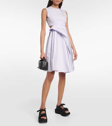 Seero cutout cotton minidress | Cecilie Bahnsen