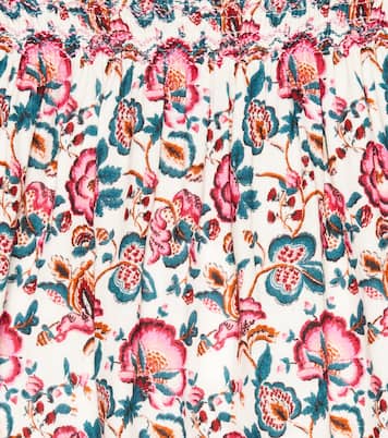 Abito Marceline in cotone con stampa | Louise Misha