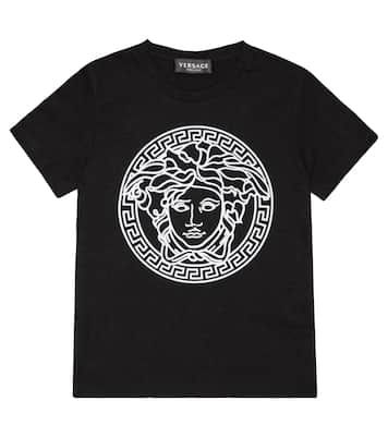 T-Shirt aus Baumwoll-Jersey | Versace Kids
