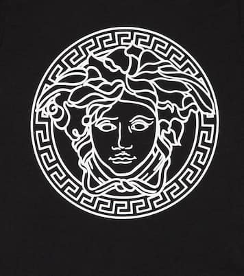T-Shirt aus Baumwoll-Jersey | Versace Kids