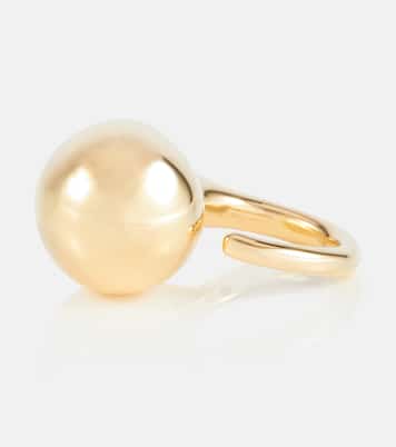 Anello Drop placcato in oro | Bottega Veneta